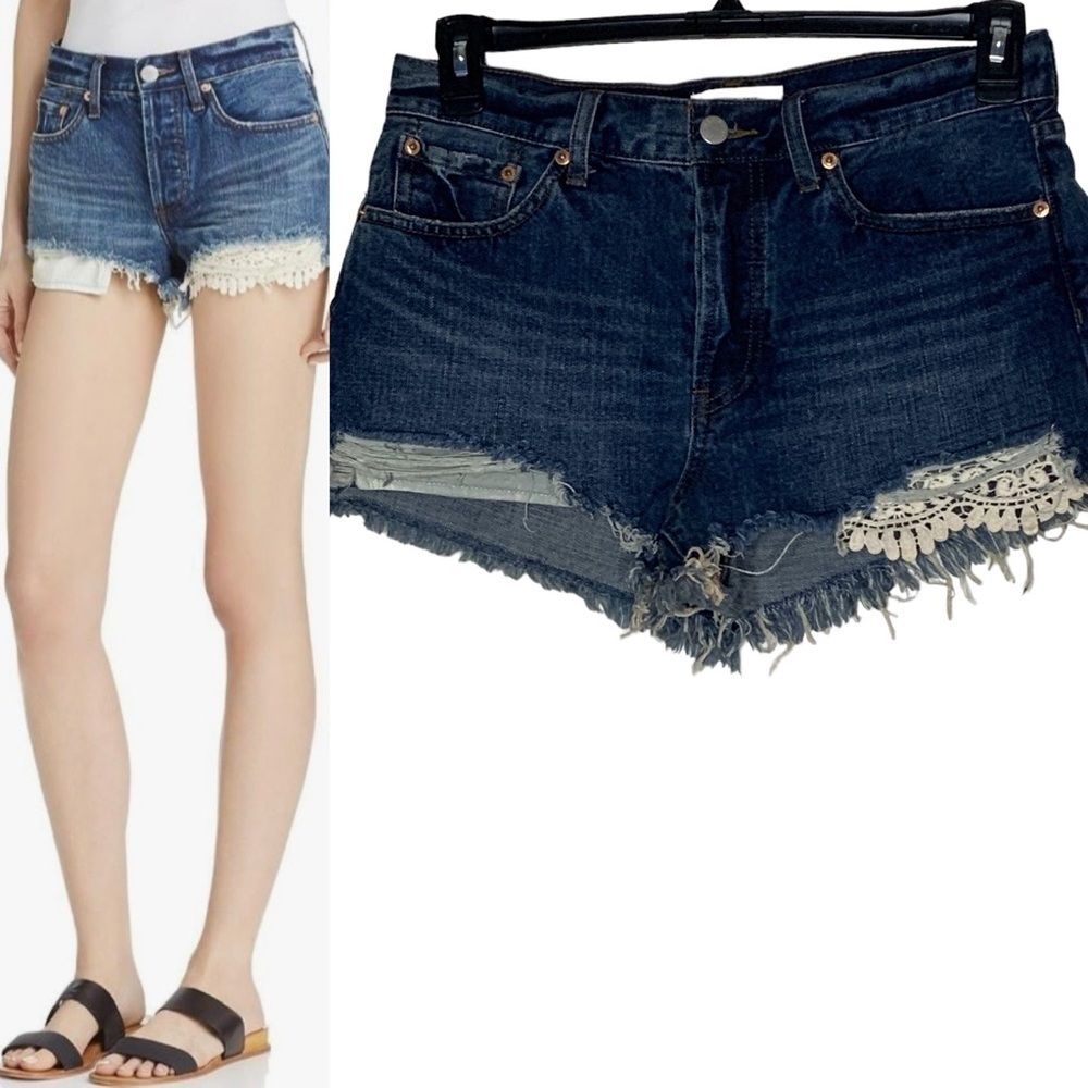 We the Free Daisy lace shorts. Size 29